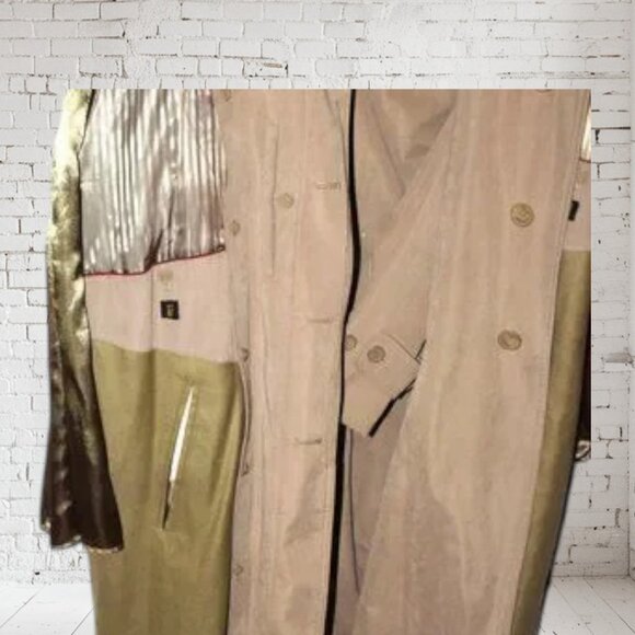 Vintage F.R. Tripler Men's Microfiber Mac Coat with Belt Liner Interior Pockets - Picture 11 of 11